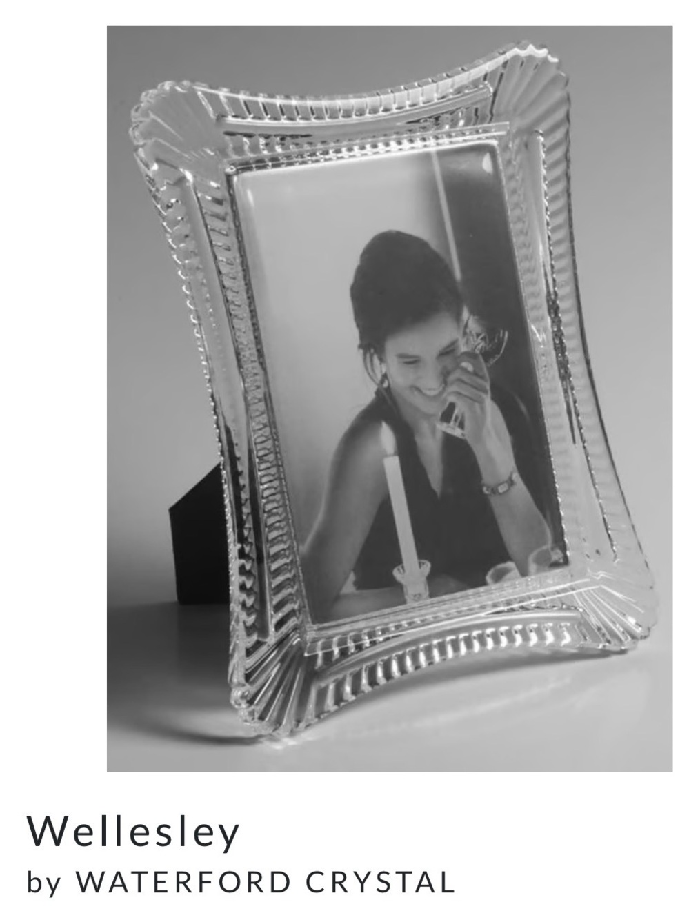 Waterford Crystal 8 x 10 Picture Frame - Wellesley Pattern